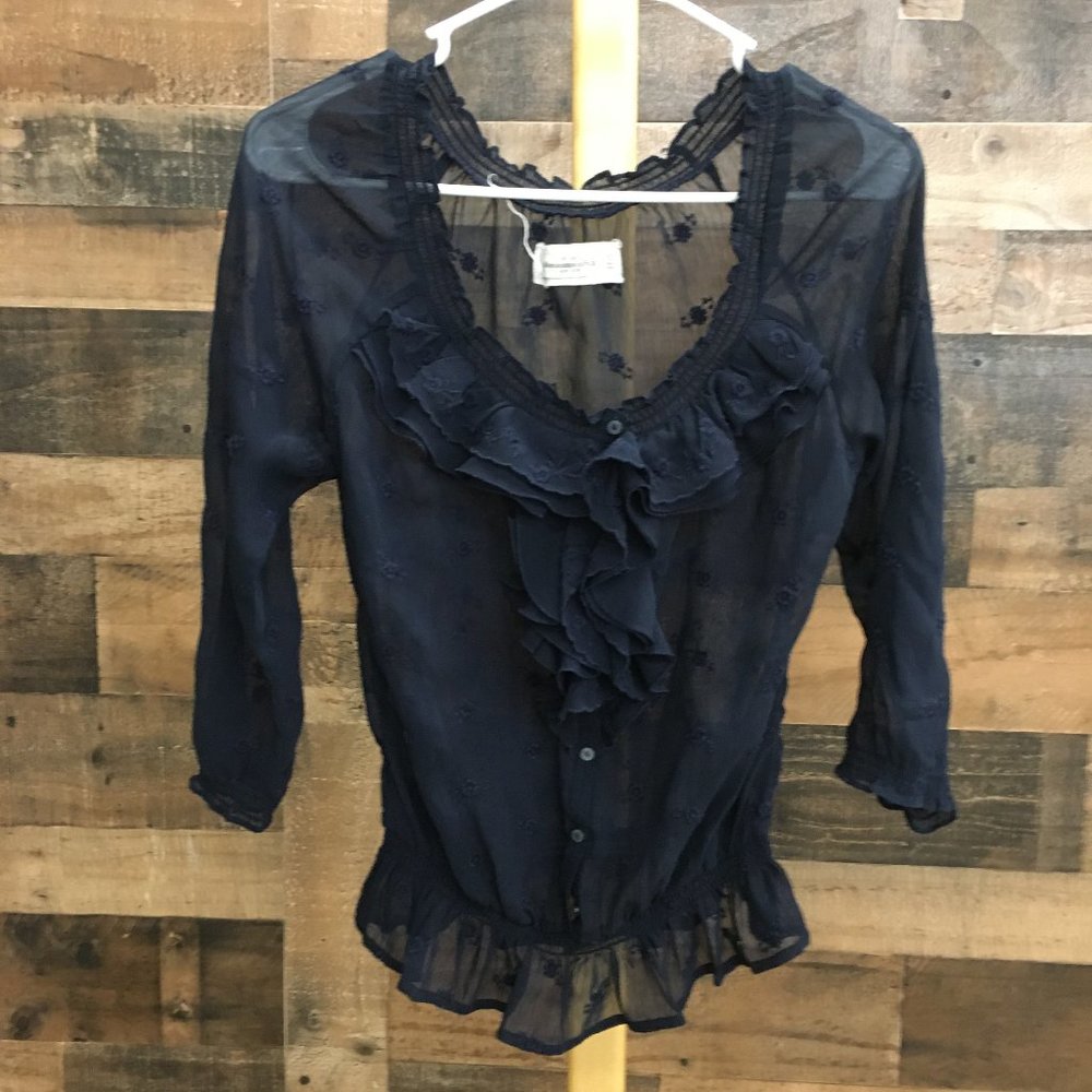 Navy Abercrombie & Fitch